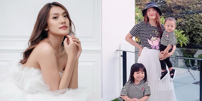 A Series of Portraits of Anissa Aziza, Raditya Dika's Wife, When Taking Care of Two Children, a Rarely Highlighted Beautiful Hot Mom