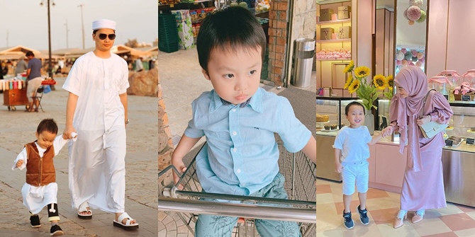 A Series of Adorable Photos of Baby Yusuf, the Son of Alvin Faiz and Larissa Chou, Soon Celebrating His 4th Birthday