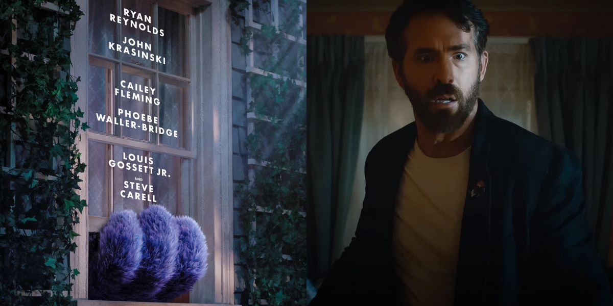 Official Portraits from the Trailer 'IF', the Latest Comedy Film Starring John Krasinski and Ryan Reynolds