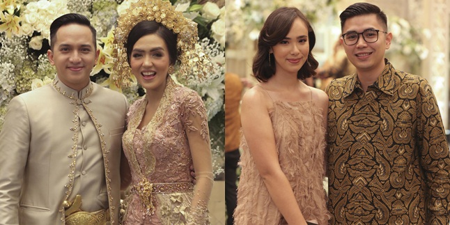 A Series of Celebrities Attend Ge Pamungkas & Anastasia's Wedding Reception