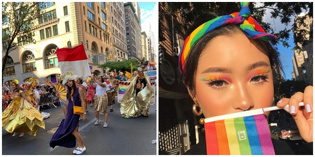 Besides Dena Rachman, this Indonesian influencer also attended the LGBT Parade