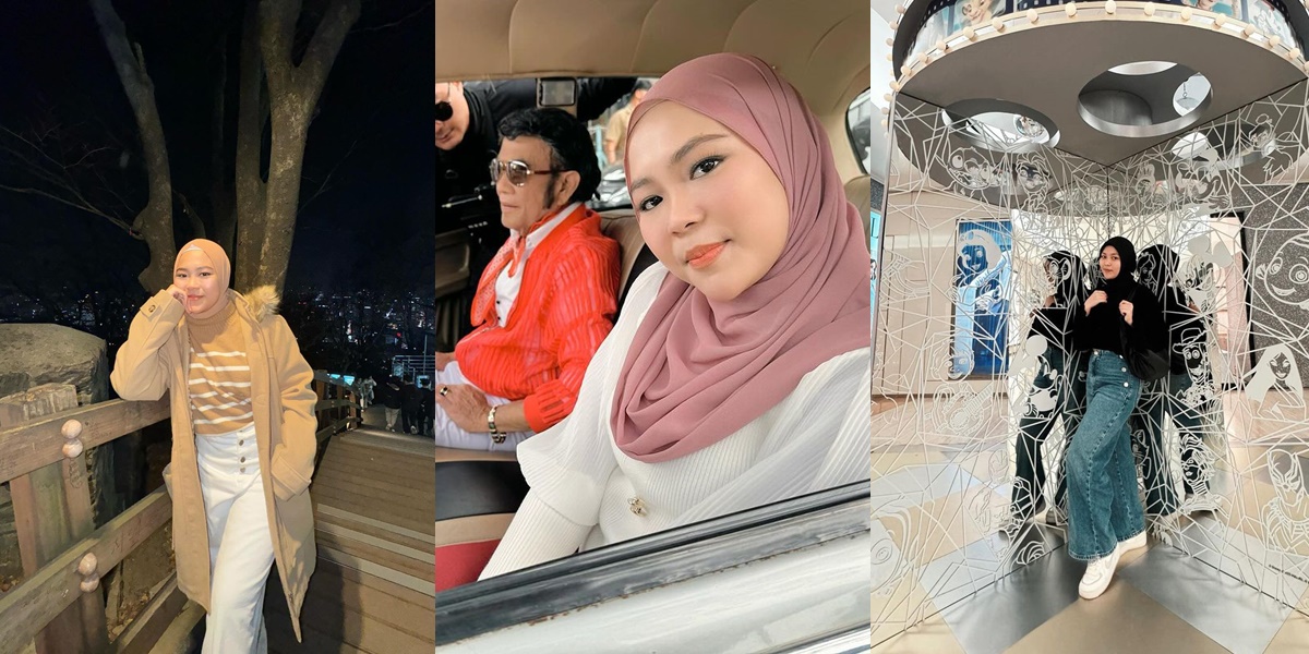 Always Stylish, 8 Photos of Selfi Yamma in Casual Outfits - on the Bridge Edge to Being Driven by the King of Dangdut