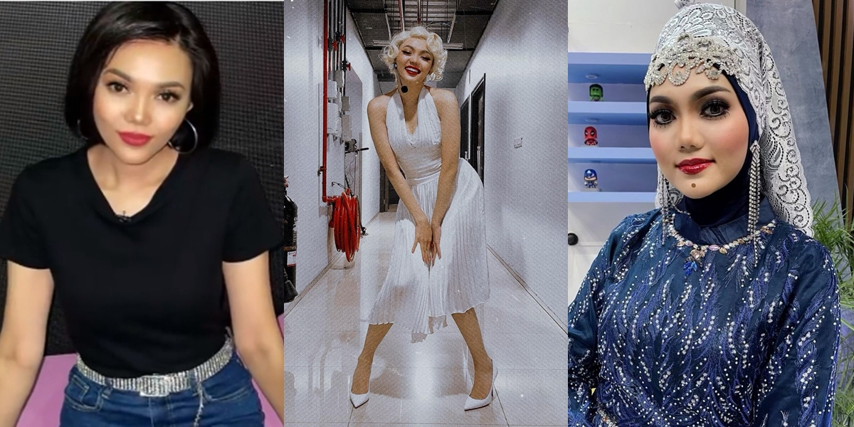 Always Committed, Here are the Latest Photos of Rina Nose Impersonating Other Artists - Hilariously Becoming Iwan Fals to Resembling Ahmad Dhani