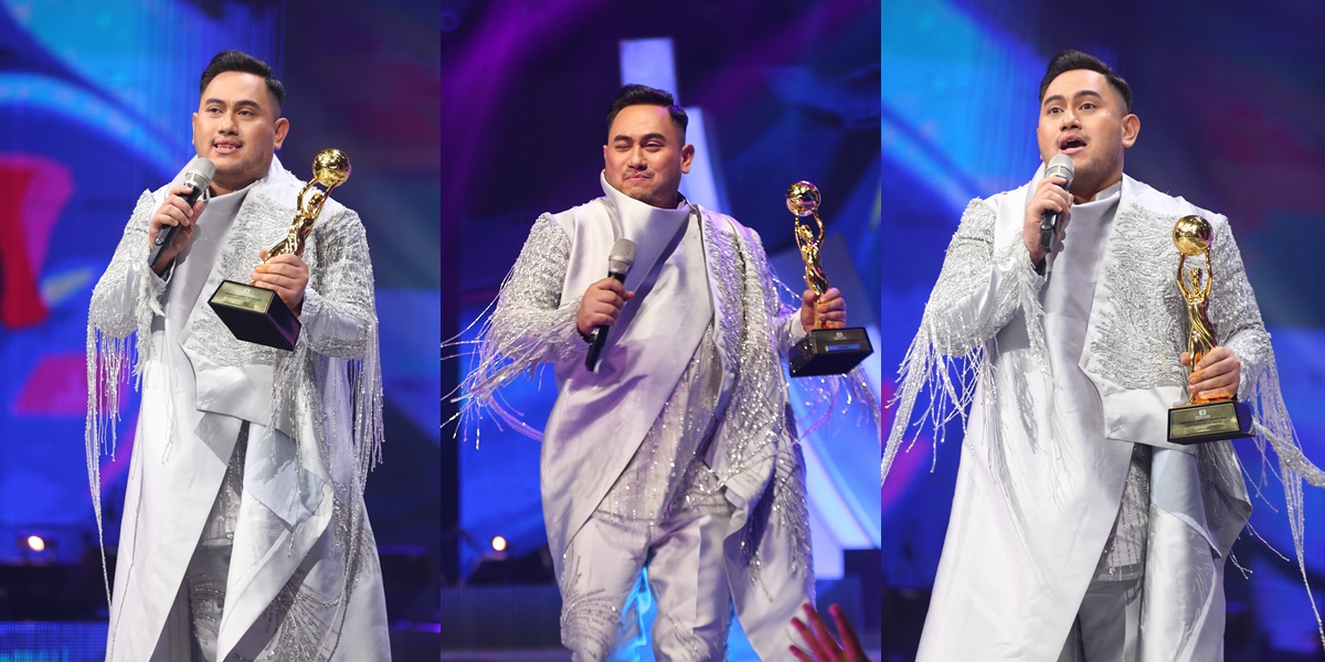 Congratulations! King Nassar Wins the Most Popular Male Solo Dangdut Singer Award at the Indonesia Dangdut Award 2024