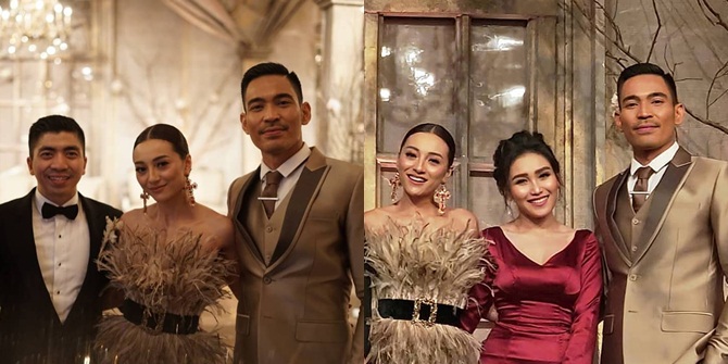 Celebrities at Lolita Agustine's Reception, Including Robby Purba & Ayu Ting Ting