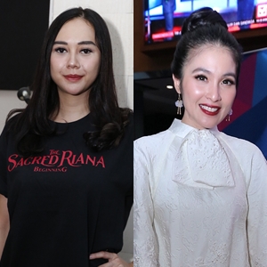 Female Celebrities Join #10yearschallenge, Including Aura Kasih - Sandra Dewi