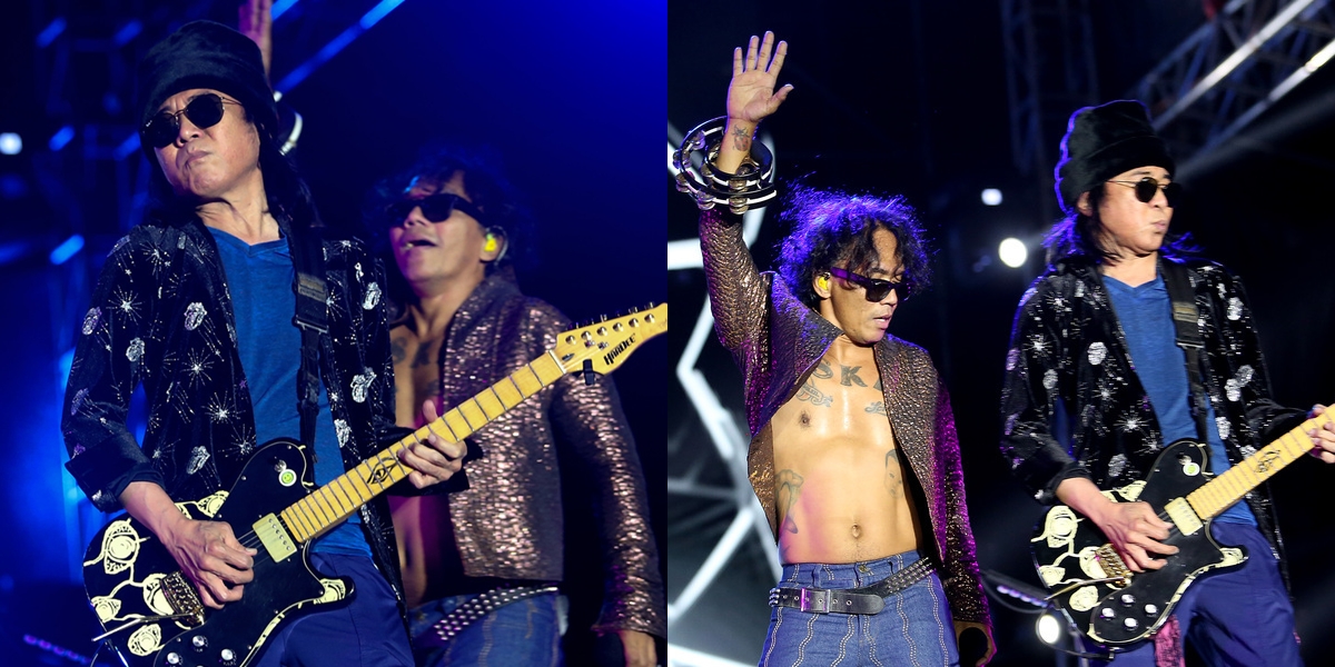 After Experiencing Kidney Failure, Here Are 8 Photos of Abdee Slank Performing Fully at the Slank Anniversary Concert - Do This Preparation