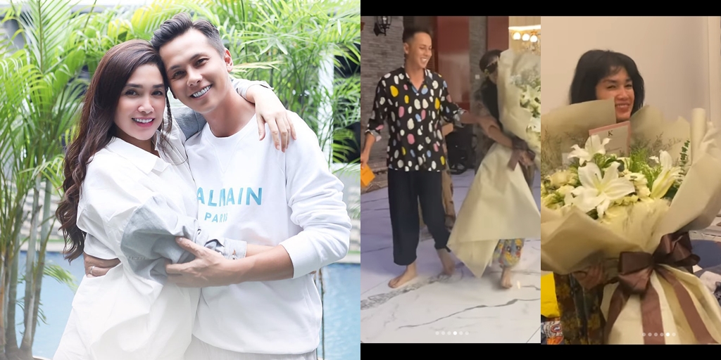 Had Bad Thoughts about Andhika Pratama, Ussy Sulistiawaty's Birthday Surprise Photos that Made Her Touched - Received a Luxury Car Gift from Her Husband