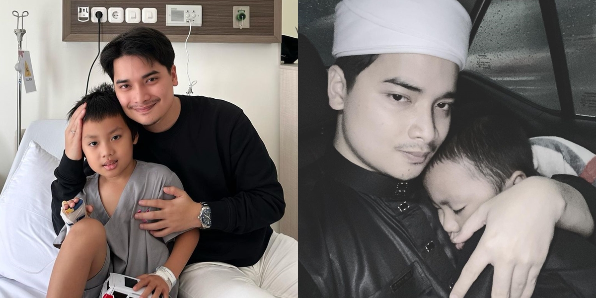 Former Wife's Scandal Suspected of Being Exposed, Here are 10 Pictures of Alvin Faiz Visiting His Child in the Hospital - Larissa Chou is Unseen