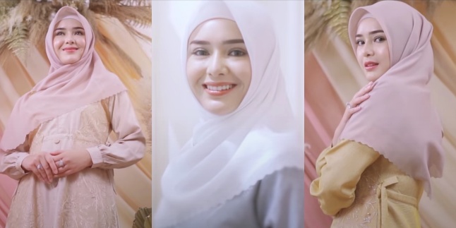 Formerly Suspected of Changing Religion, 11 Photos of Amanda Manopo as a Hijab Model - Making Netizens Enchanted with Her Beauty