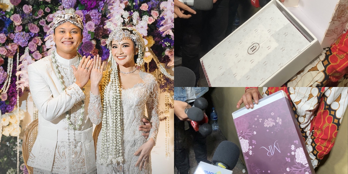 Mistaken for Hermes, 8 Luxurious Wedding Souvenir Details of Rizky Febian and Mahalini - Totaling Nearly Rp800 Million?