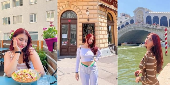 Heboh Bakal Lamaran, 8 Beautiful Portraits of Cassandra Lee on Vacation with New Red Hair - Called Princess Ariel by Netizens