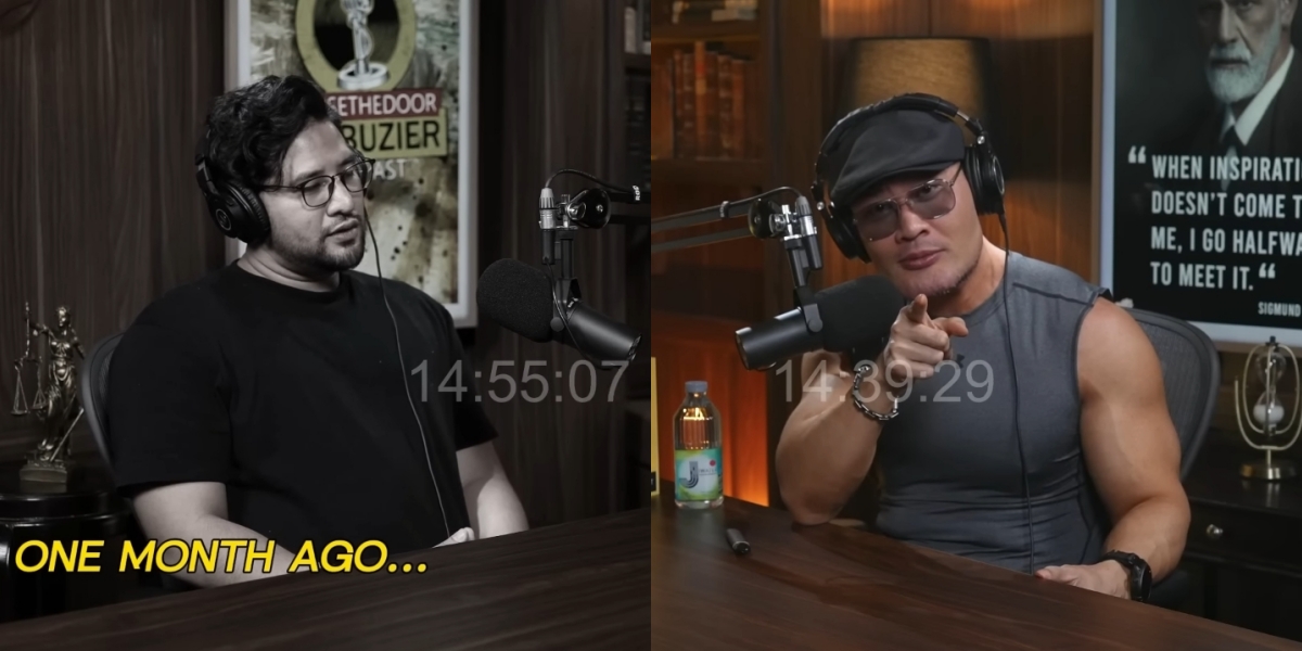 Once Became a Guest Star on the Podcast, 10 Photos of Deddy Corbuzier Reveal Disappointment Towards Ammar Zoni: The One Who Has Problems in This World is Not Just You