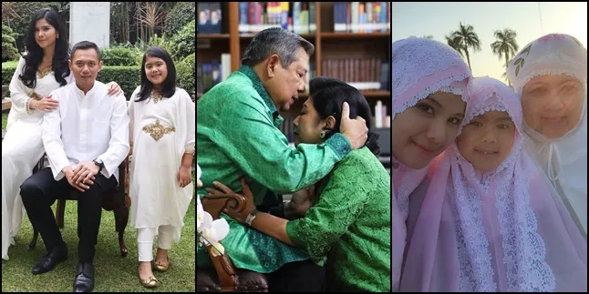 SEMPURNA, FOTO-FOTO LEBARAN KELUARGA SBY INI PANEN PUJIAN 