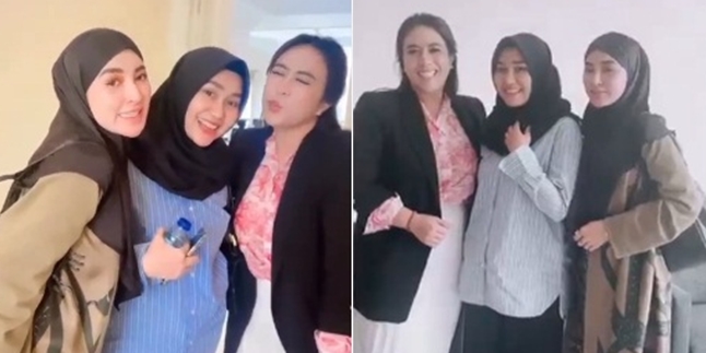 The Dispute Ended Peacefully, 8 Portraits of Septia Siregar's Meeting with Maharani and Shandy Purnamasari - Closing Business Despite Winning Lawsuit