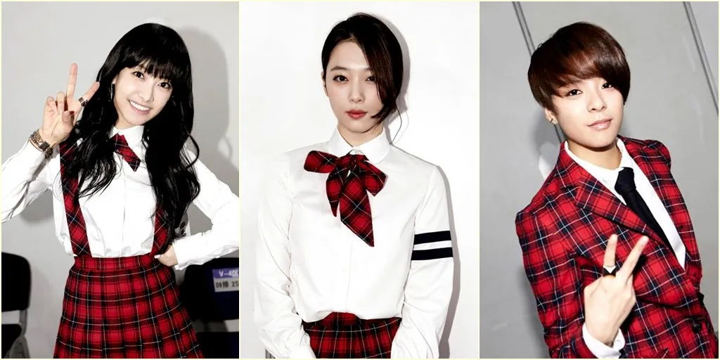 SERAGAM KEREN ALA MEMBER FX DI HUNAN TV NYE CONCERT 