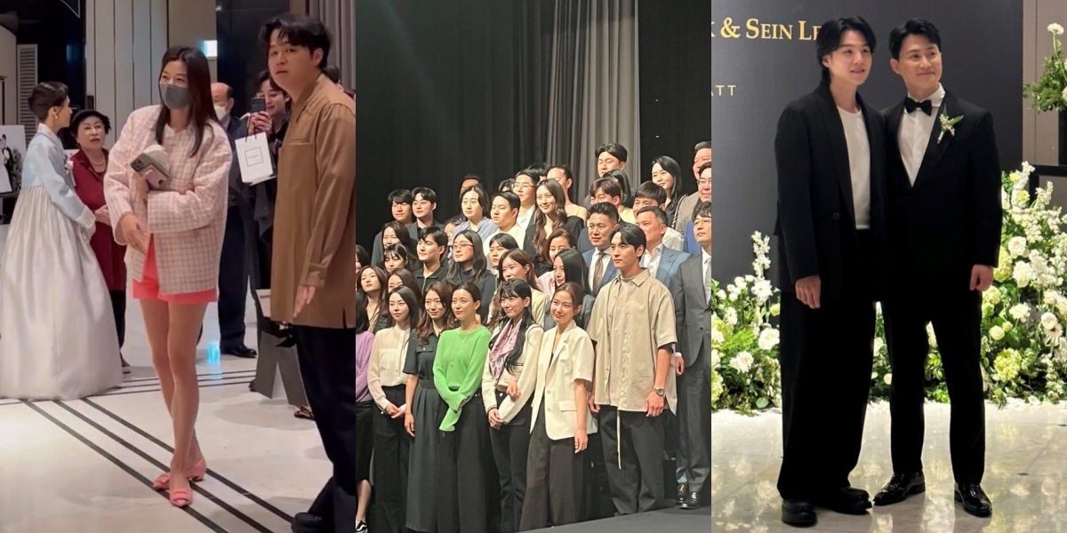 Like an Awards Ceremony, 10 Photos of Hair Stylist Baek Heung Kwon's Wedding Studded with Stars - Attended by Park Shin Hye and Choi Tae Joon to Suga BTS