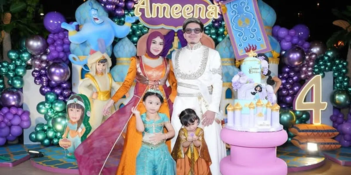 Spontaneous Celebration, Ameena's 4th Birthday Carries an Arabian Theme
