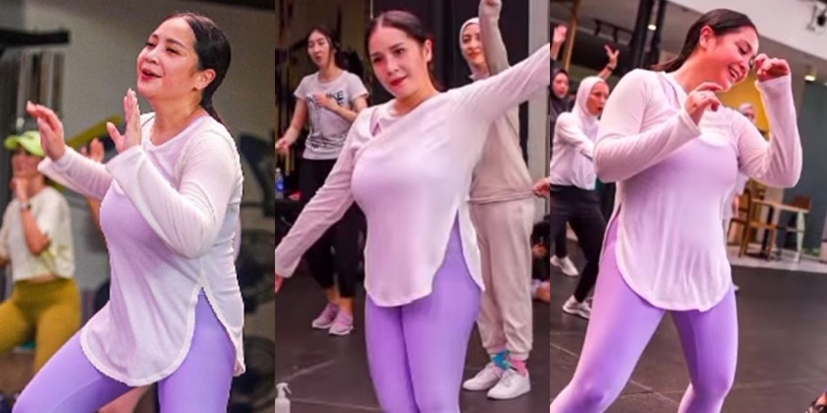 Often Criticized for Being Fat, Here's a Series of Photos of Nagita Slavina During Zumba: Still Beautiful and Glowing While Sweating!