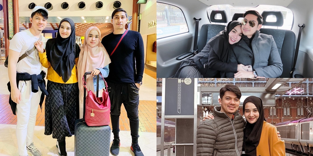 Exciting! Double Date of Zaskia Sungkar & Medina Zein in Europe