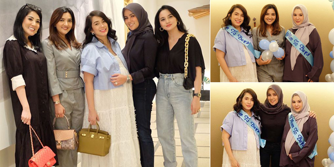 The Excitement of Ussy Sulistiawaty's Surprise Baby Shower, Attended by Ashanty - Olla Ramlan