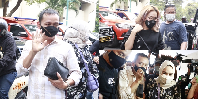 Ready to Fight Haters, 8 Portraits of Father Rozak and Mother Umi Kalsum Fulfilling the Call from the Police - Ayu Ting Ting Accompanies