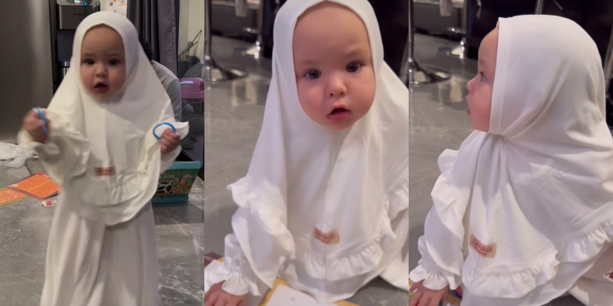 Ready for Umrah with Mom, 10 Adorable Photos of Jennifer Coppen's Daughter Wearing a Hijab - Cute as a Doll