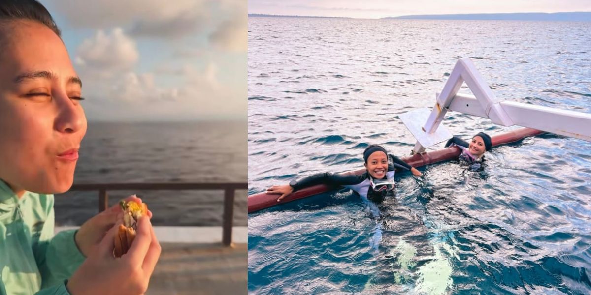 Busy as an Actress, Check Out 8 Photos of Prilly Latuconsina Choosing Healing on a Boat