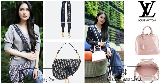 Check out the Price of 8 Luxury Bags of Sandra Dewi, Reaching Tens of Millions of Rupiah!