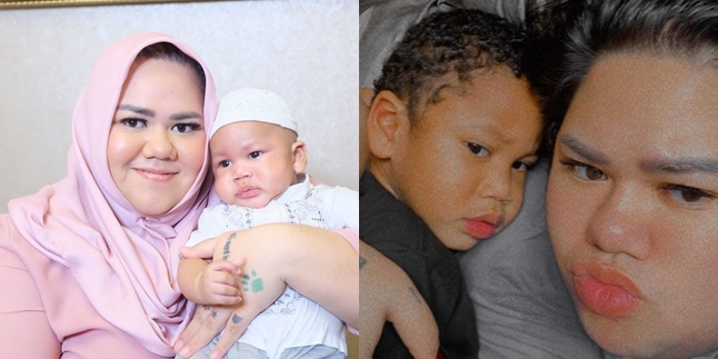 Strong Single Mom, 8 Beautiful Pictures of Jelita Ramlan with Her Only Child Who Is Not Highlighted - Becomes the Main Reason for the Diet and Losing 32 Kg