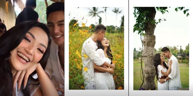 Romantisnya Pre Wedding Siti Badriah Krisjiana di Bali 