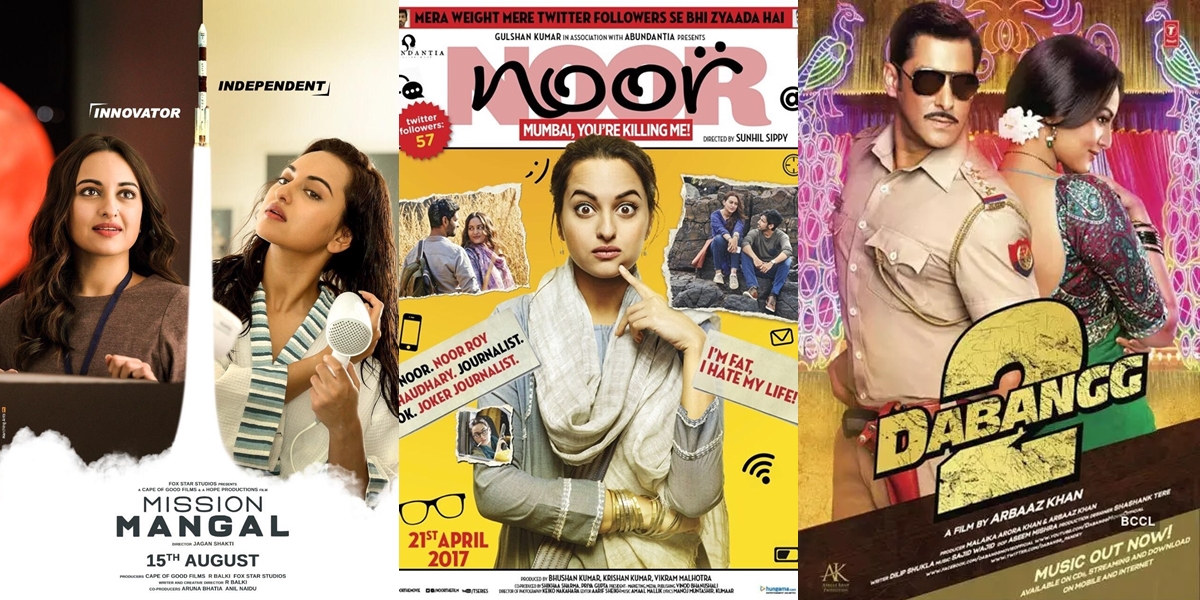 Sonakshi Sinha, 8 Films That Established Her Name in the Bollywood Film Industry