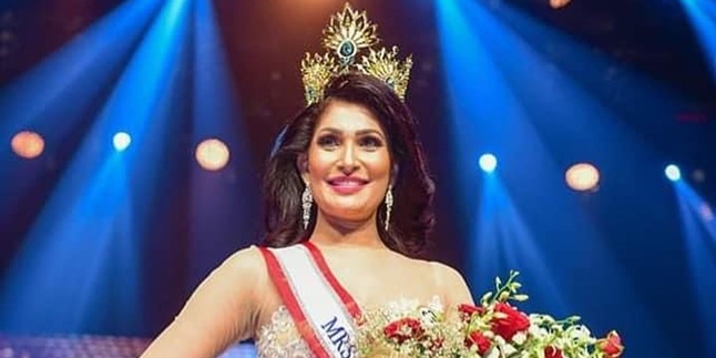 The Figure of Pushpika De Silva, Winner of Mrs Sri Lanka Whose Crown Was Removed on Stage - Now Files a Lawsuit