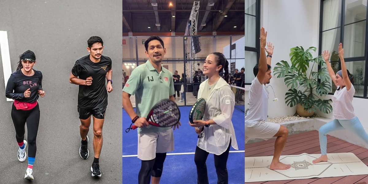 Sporty Couple, Here Are the Pictures of Ibnu Jamil and Ririn Ekawati Regularly Working Out Together