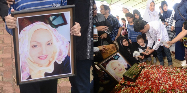 The Grieving Atmosphere of Titi Qadarsih's Funeral is Colored by Family Sadness