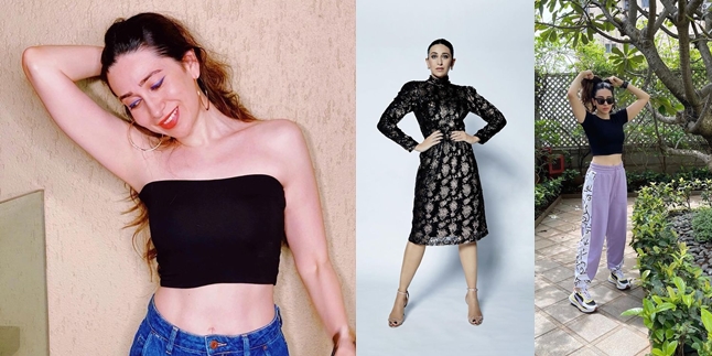 Already 47 Years, 8 Portraits of Karisma Kapoor Showing Flat Stomach Like a Teenager Making Others Envious!