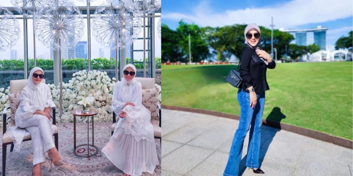 Already Returned to Singapore, 8 Photos of Syahrini Not Celebrating Eid al-Adha in Indonesia