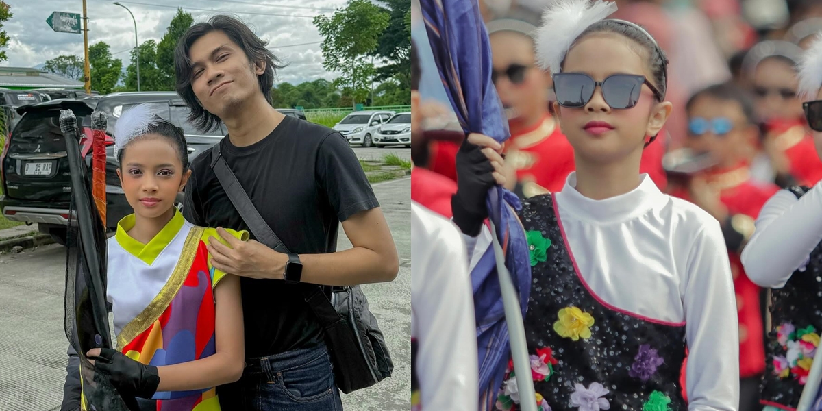 Already Entered Adolescence, 8 Cool Photos of Lenon, Tria The Changcuters' Child, During the Drum Band Competition - His Cool Style Becomes the Spotlight