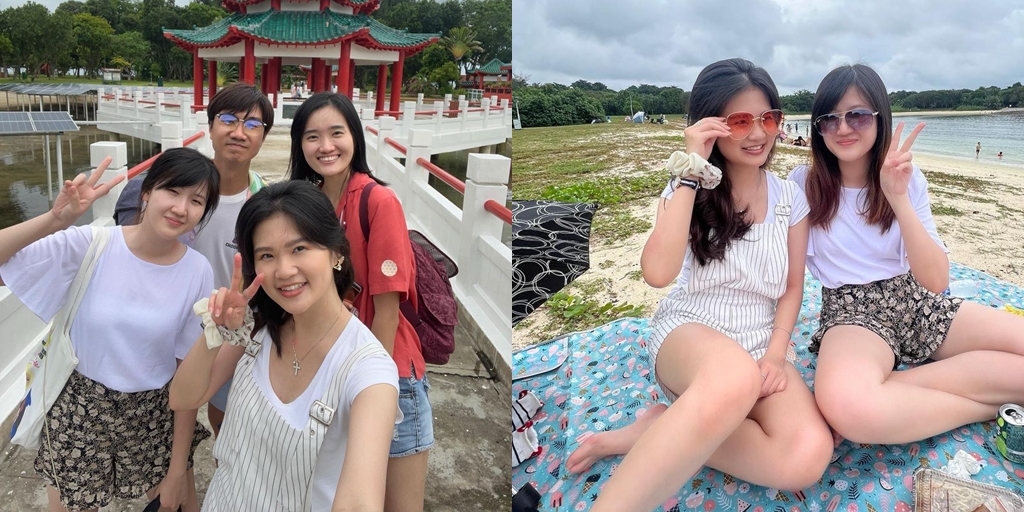 Already Fully Moved On from Kaesang Pangarep, Latest Photos of Felicia Tissue Picnicking at the Beach - Even More Beautiful and Happy