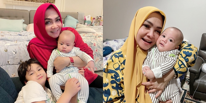 Have Prepared Rp1 Billion Savings for Beloved Grandchild, Here are 7 Portraits of Rieta Amilia while Taking Care of Rayyanza - Has Special Moves when the Little One Cries and Throws a Tantrum