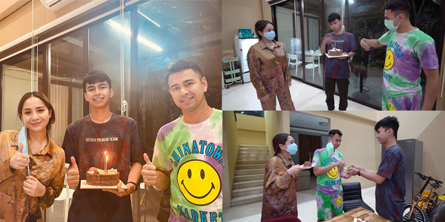 Already Like a Younger Sibling, Here are 9 Portraits of Raffi Ahmad and Nagita Slavina Celebrating Dimas Ahmad's Birthday