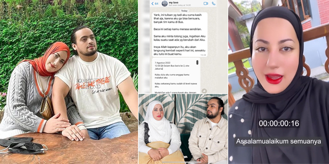 Already Unfollowed Tasya Farasya, Tasyi Athasyia Shares the Content of Love Message from Her Husband: You Are Already at the Level of My Life