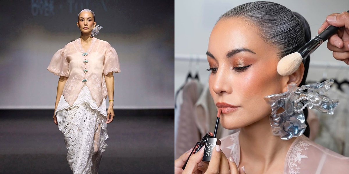 The Temperature Drops, 7 Photos of Nadya Hutagalung Strutting as a Model at Dubai Fashion Week