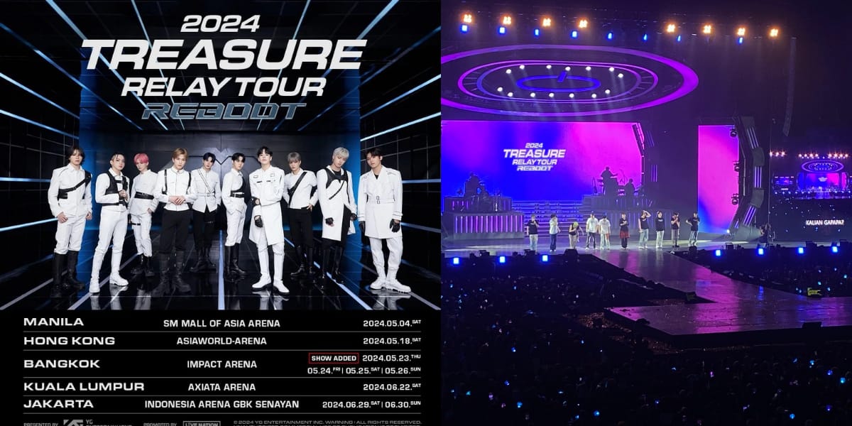 Success in Holding a Concert in Indonesia Arena! 8 Photos of the Excitement of the 2024 TREASURE Relay Tour [Reboot] In Jakarta