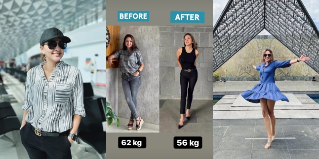 Success in Losing 6 Kilograms, Donna Agnesia's Slimmer Figure - Revealing the Secret to Not Eating Rice Helps Lose Weight