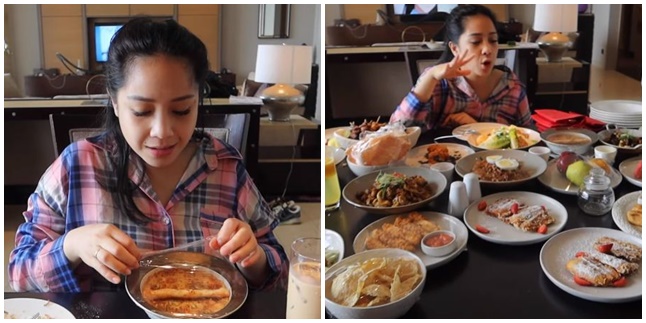 Sultan is Different, Here are 9 Pictures of Nagita Slavina's Menu after Returning from Turkey, Ordering Up to 15 Plates!