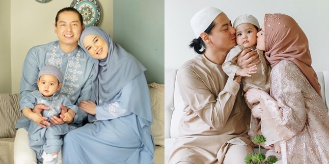 Super Gemas! Peek at 9 Portraits of Baby Shaquille Looking Handsome in Traditional Clothing and Peci - Netizens: So Adorable