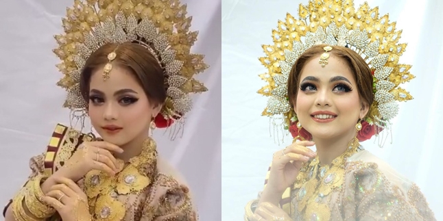 Super Stunning! These are 8 Portraits of Putri DA in Traditional Bugis Attire