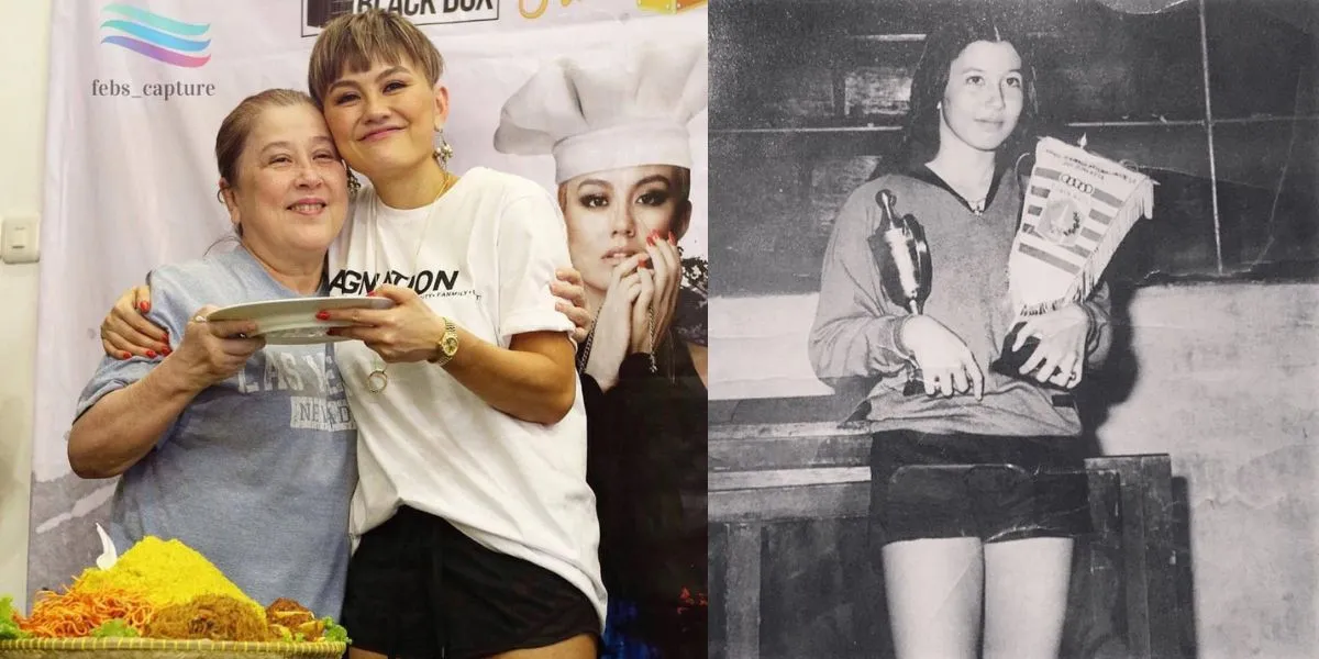 Not Many People Know, Check Out the Photo of Agnez Mo's Mother Who Turned Out to Be a Former Indonesian Table Tennis Athlete