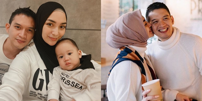 Unaffected by Gossip, Here are a Series of Photos of Rezky Aditya and Citra Kirana who Remain Intimate and Happy with their Child